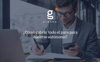 ¿Cómo cobrar todo el paro para hacerse autónomo?